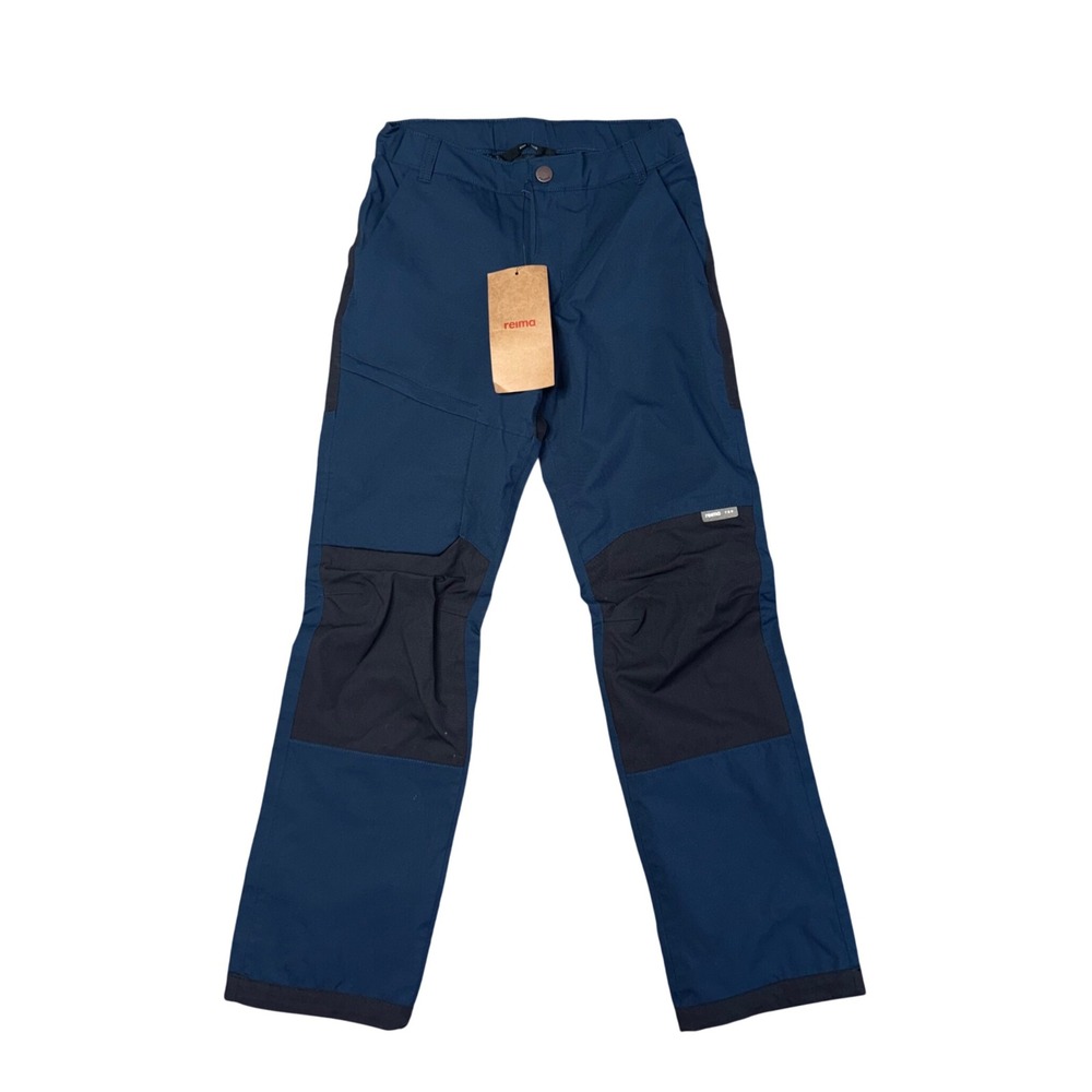 Reima Sampu Kids Outdoor Pants Size 10Y Navy Blue NWT Water Repellent Hiking